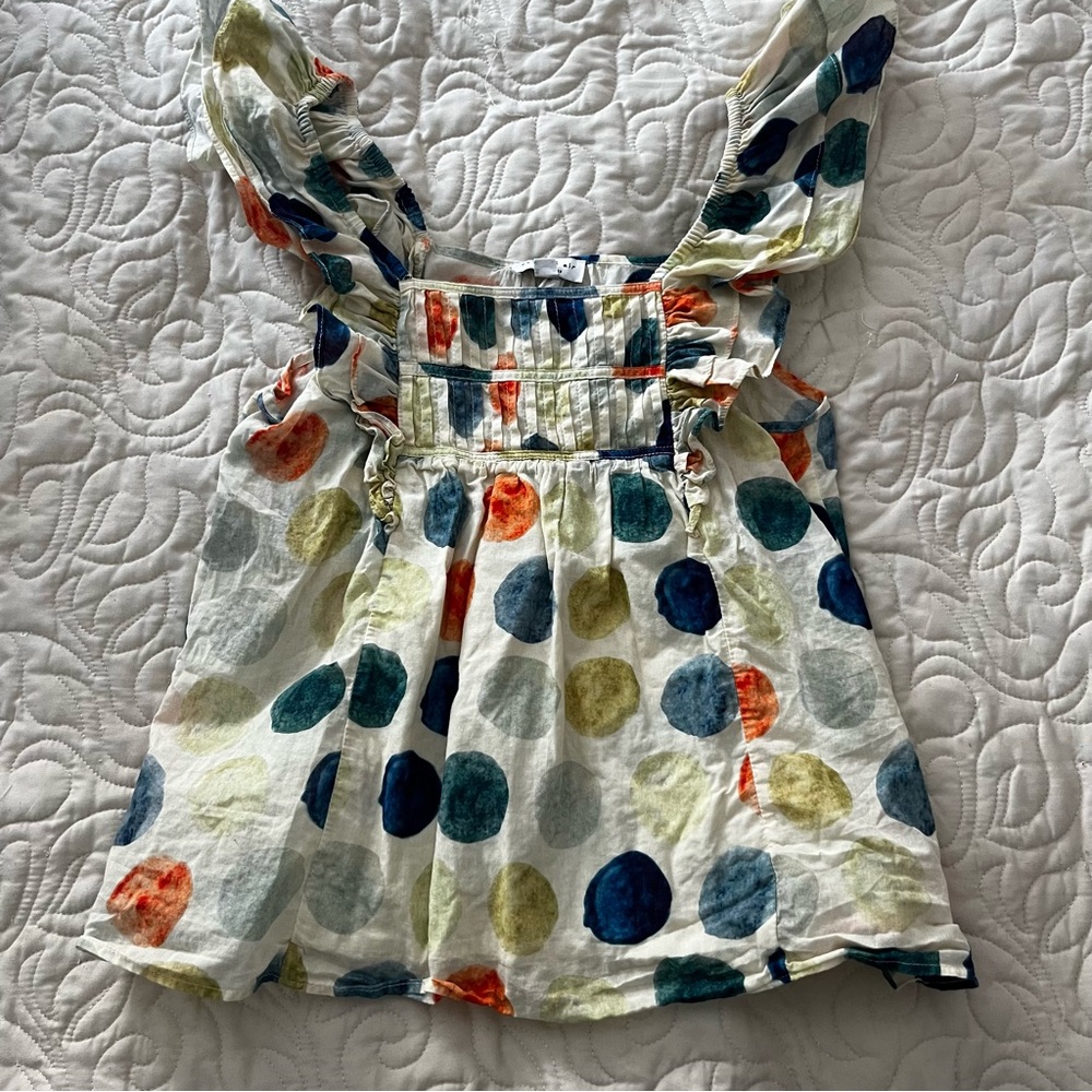 Current Air Colorful Polka Dot Sleeveless Top Size XS